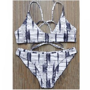 Strappy back Bikini Set